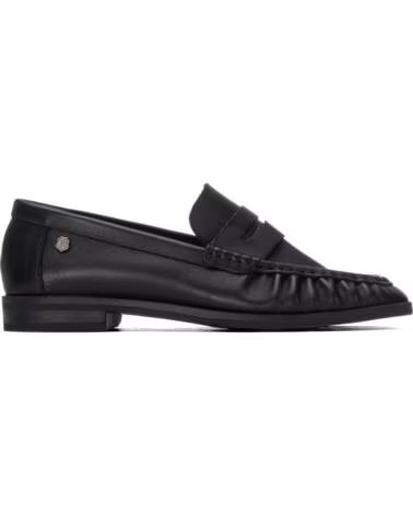 CARMELA MOCASINES 164389 EN PIEL NEGRA NEGRO