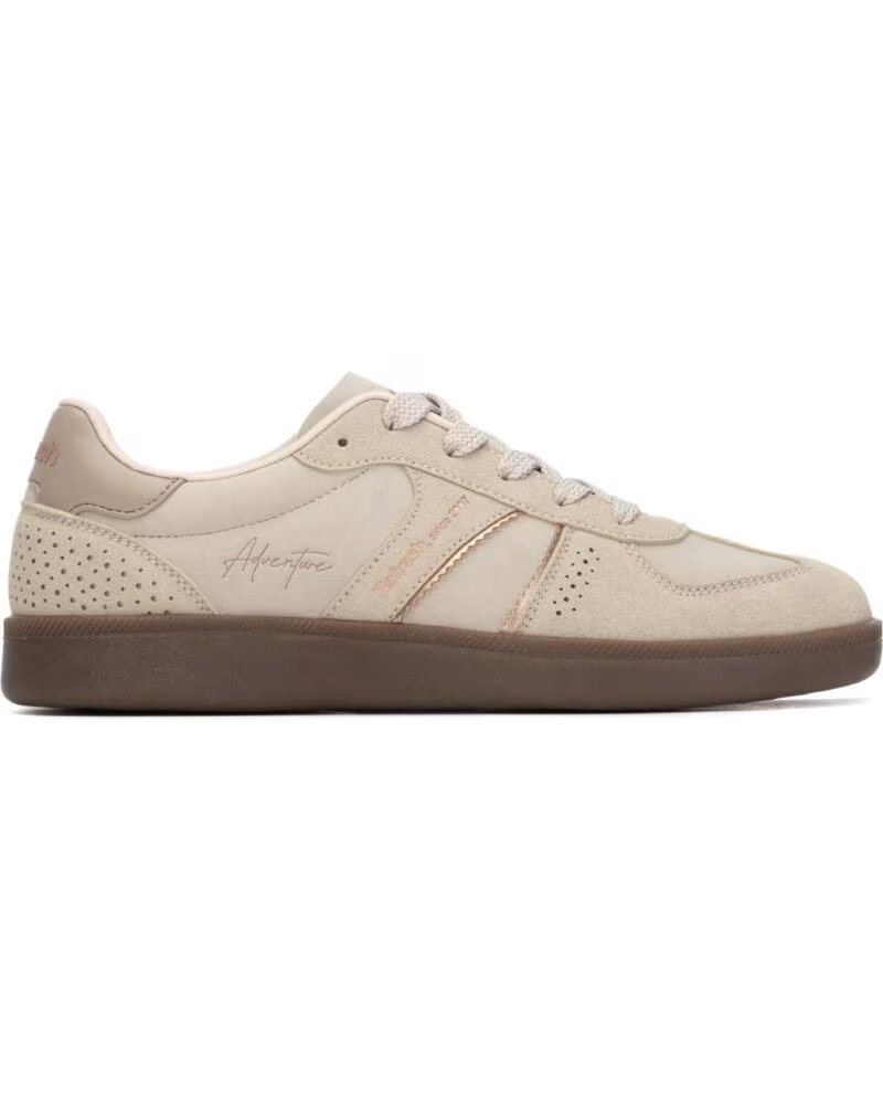 REFRESH 176100 ZAPATILLAS CASUAL DE ESTILO URBANO BEIGE
