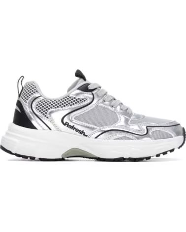 REFRESH ZAPATILLAS DEPORTIVAS 176213 EN COLOR PLATA