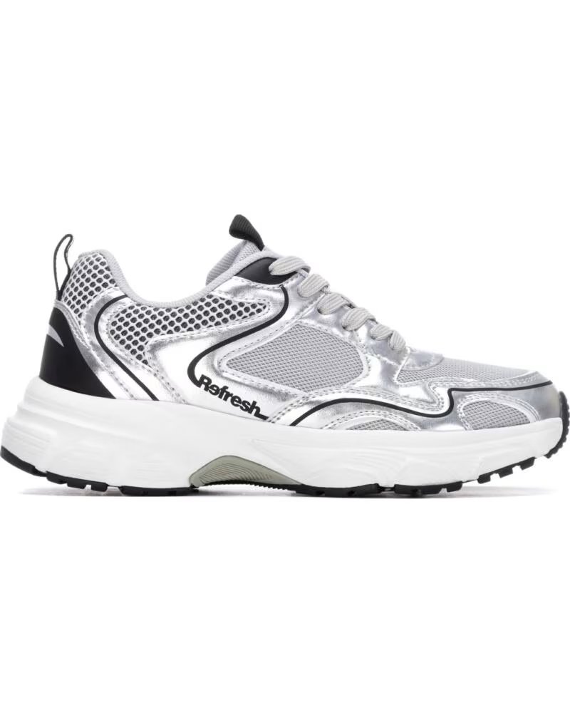 REFRESH ZAPATILLAS DEPORTIVAS 176213 EN COLOR PLATA