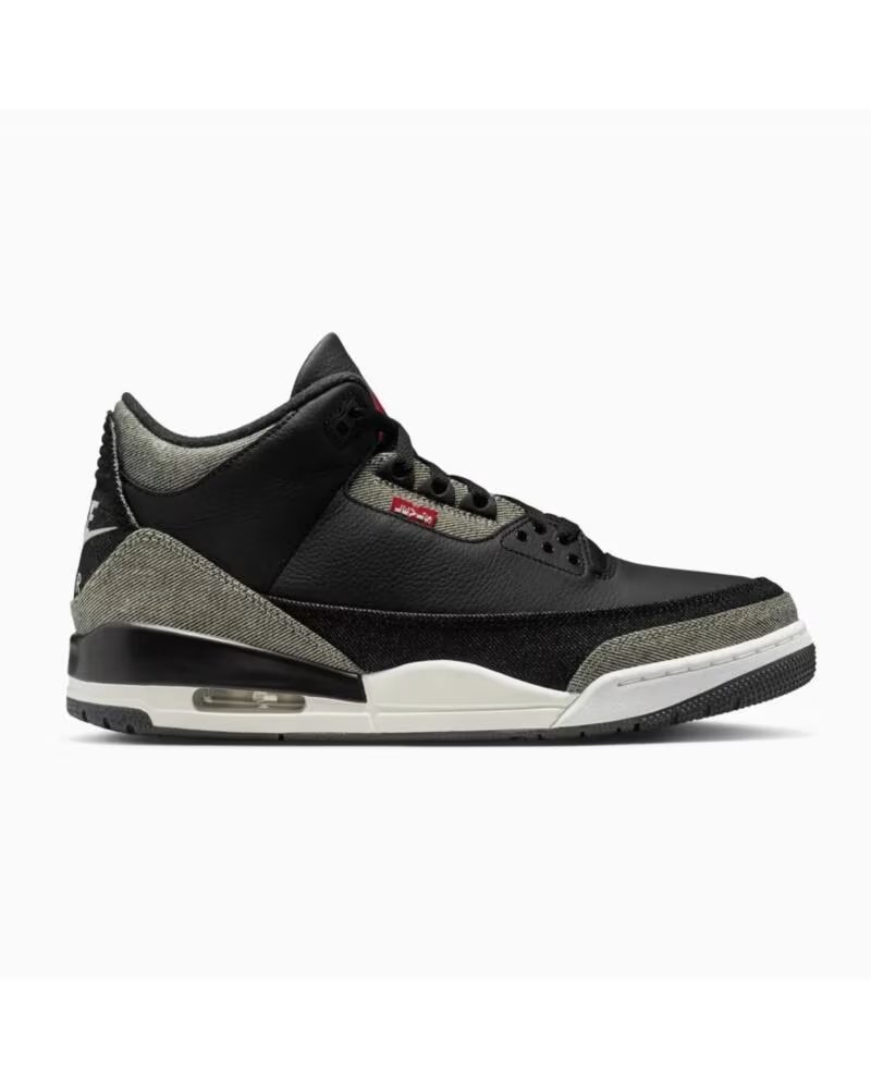 JORDAN ZAPATILLAS NIKE AIR 3 X LEVI´S BLACK DENIM 1