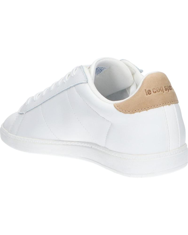 Sports Shoes De Hombre LE COQ SPORTIF 2121223 COURTSET OPTICAL WHITE TAN