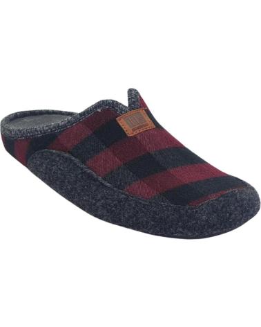 Hausschuhe NORTEÑAS  für Herren ZAPATILLAS OTONO INVIERNO NORTENAS  24-129  BURDEOS