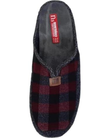 Calzado de casa de Hombre NORTEÑAS ZAPATILLAS OTONO INVIERNO NORTENAS  24-129 BURDEOS
