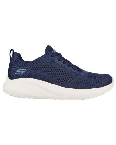 Sportif SKECHERS  pour Femme DEPORTIVA BOBS SQUAD CHAOS - NAVY  AZUL
