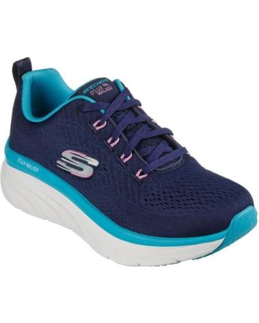 Woman Zapatillas deporte SKECHERS 149368-NVTQ D LUX WALKER FRESH FINESSE NAVY-TURQUOISE