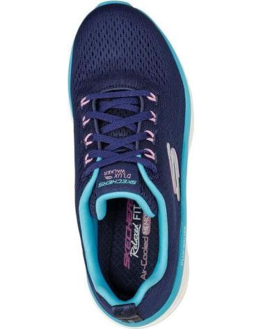 Woman Zapatillas deporte SKECHERS 149368-NVTQ D LUX WALKER FRESH FINESSE NAVY-TURQUOISE