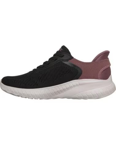 SKECHERS ZAPATILLAS DEPORTIVAS MUJER 117497 BKMV NEGRO