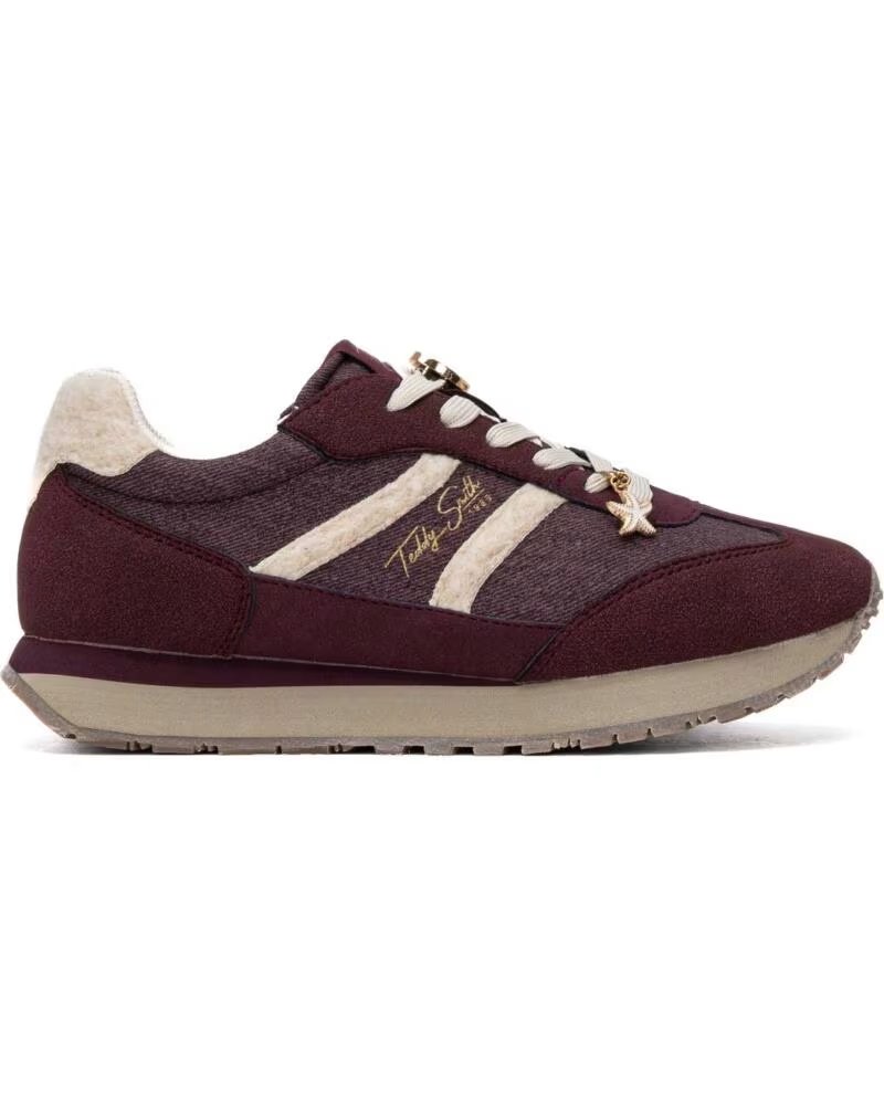 TEDDY SMITH Zapato de mujer tds 121126 Burdeos ROJO