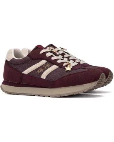 TEDDY SMITH Zapato de mujer tds 121126 Burdeos ROJO