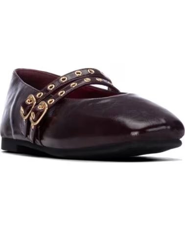 XTI ZAPATOS PLANOS MUJER 146405 BURDEOS