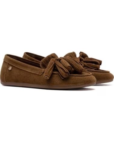 CARMELA MOCASINES DE ANTELADOS CON BORLAS 164146 CAMEL