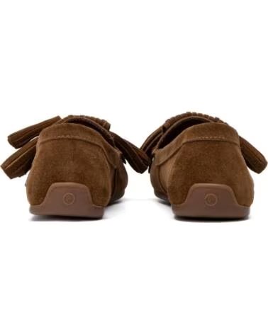 CARMELA MOCASINES DE ANTELADOS CON BORLAS 164146 CAMEL