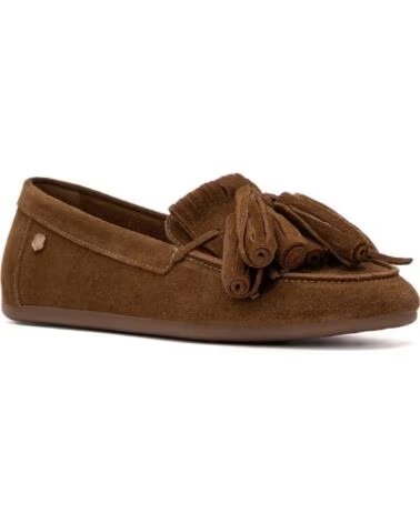 CARMELA MOCASINES DE ANTELADOS CON BORLAS 164146 CAMEL