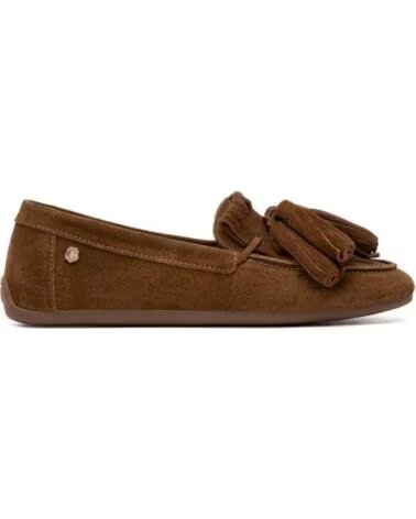CARMELA MOCASINES DE ANTELADOS CON BORLAS 164146 CAMEL