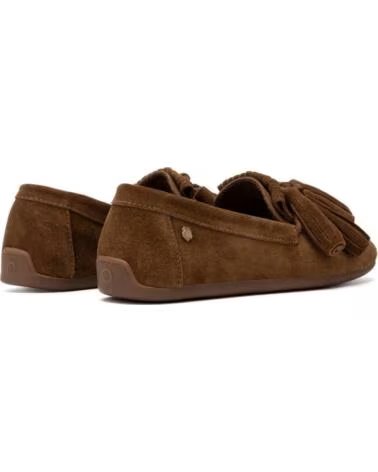 CARMELA MOCASINES DE ANTELADOS CON BORLAS 164146 CAMEL