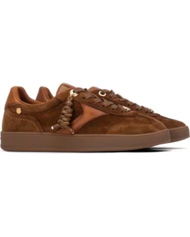 CARMELA 164372 ZAPATILLAS CASUAL DE PIEL EN COLOR CAMEL