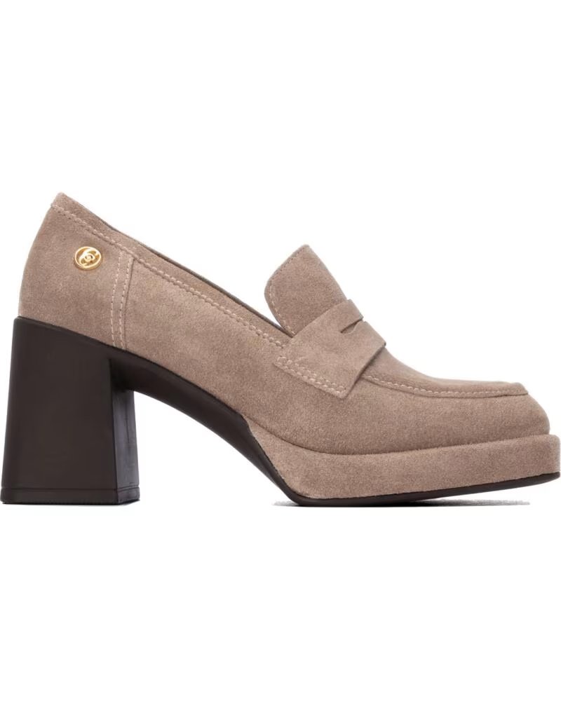CARMELA Zapato de mujer 164400 Taupe MARRóN