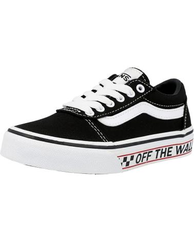 Sportivo VANS OFF THE WALL  per Donna e Bambina e Bambino ZAPATILLAS NIOS VANS WARD VN0A38J9BZW1  NEGRO