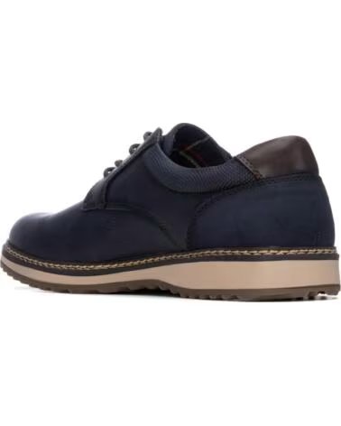 XTI ZAPATOS CASUALES DE CORDONES PARA HOMBRE 146713 NAVY