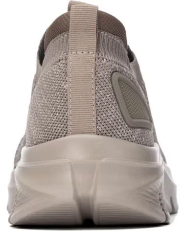 XTI ZAPATILLAS DEPORTIVAS 146755 DE ESTILO SLIP-ON EN COLOR TOPO TAUPE