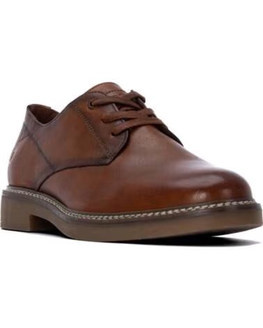 CARMELA ZAPATOS DE CORDONES 164200 EN PIEL COLOR CAMEL