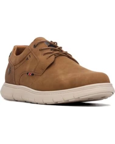 REFRESH Zapato de hombre 176708 Camel MARRóN