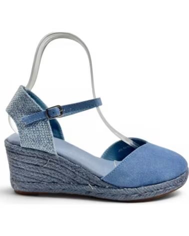 TIMBOS SANDALIA CUNA ESPARTO AZUL 133363