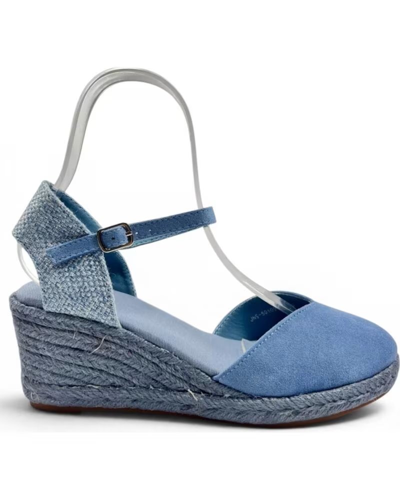 TIMBOS SANDALIA CUNA ESPARTO AZUL 133363