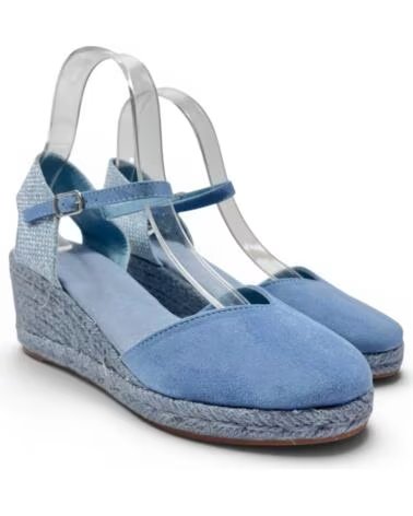 TIMBOS SANDALIA CUNA ESPARTO AZUL 133363