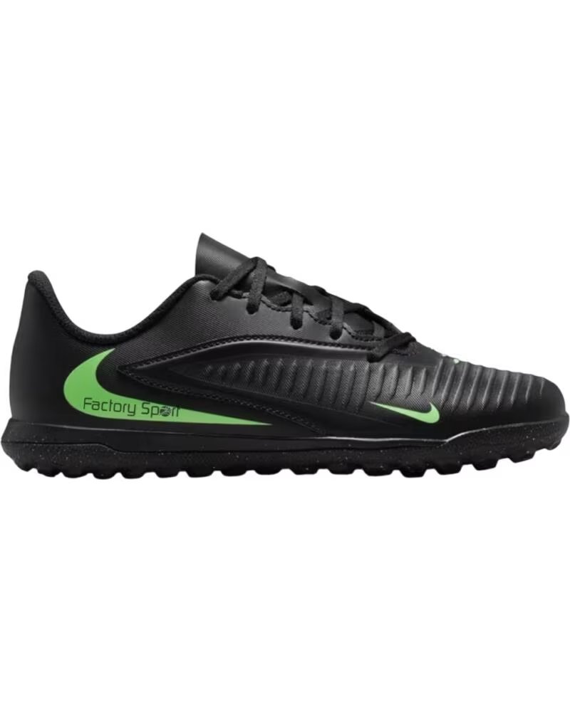 NIKE Zapatillas Jr Phantom 6 Low Club Black-Illusion Green-Black en negro para ninos unisex BLACK OR GREY