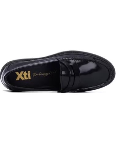 XTI MOCASÍN PLANO DE MUJER 146021 NEGRO