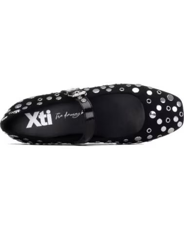 XTI BAILARINA 146311 TACHUELAS NEGRO