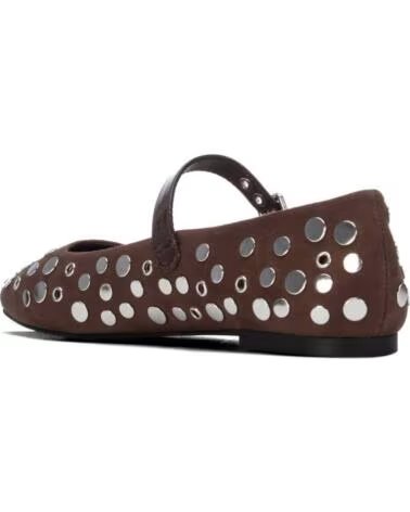 XTI BAILARINA DE MUJER 146311 CON TACHUELAS MARRON