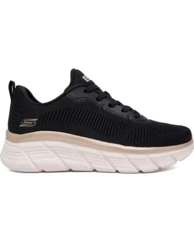 SKECHERS BOBS B FLEX HI FLYING NEGRO