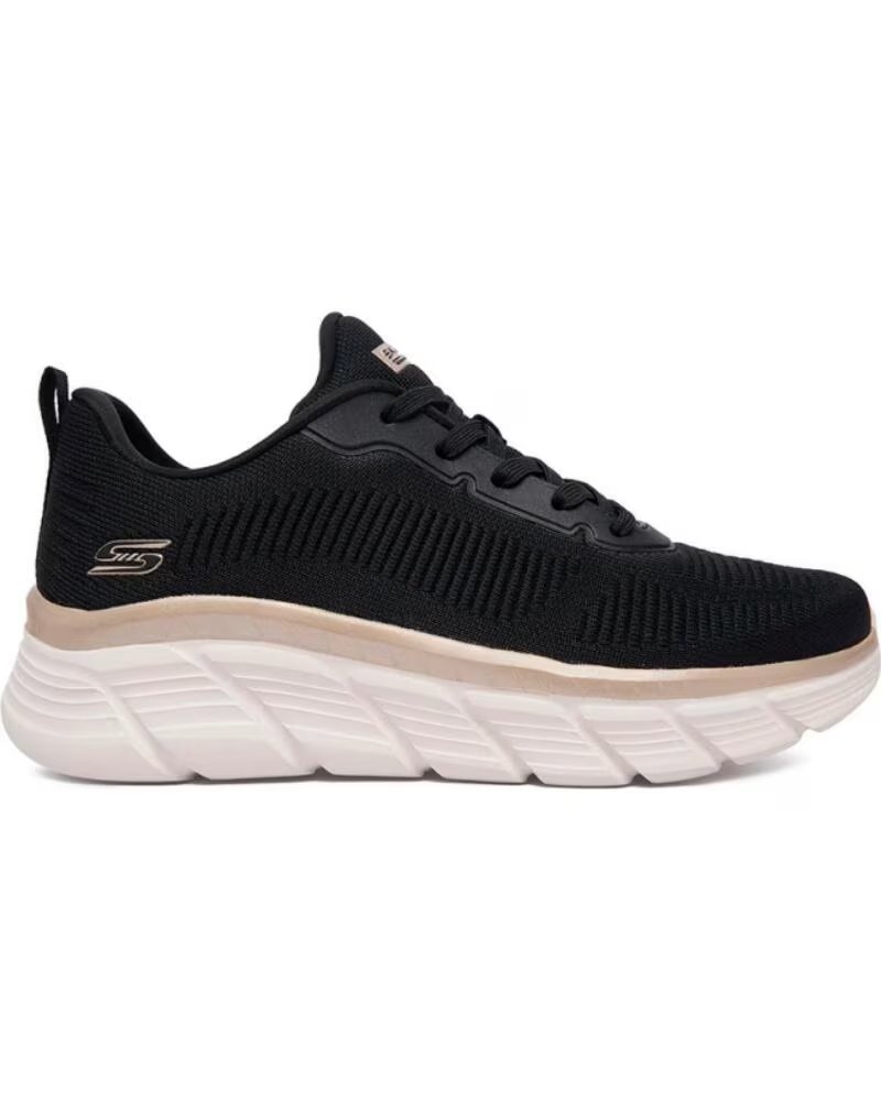 SKECHERS BOBS B FLEX HI FLYING NEGRO