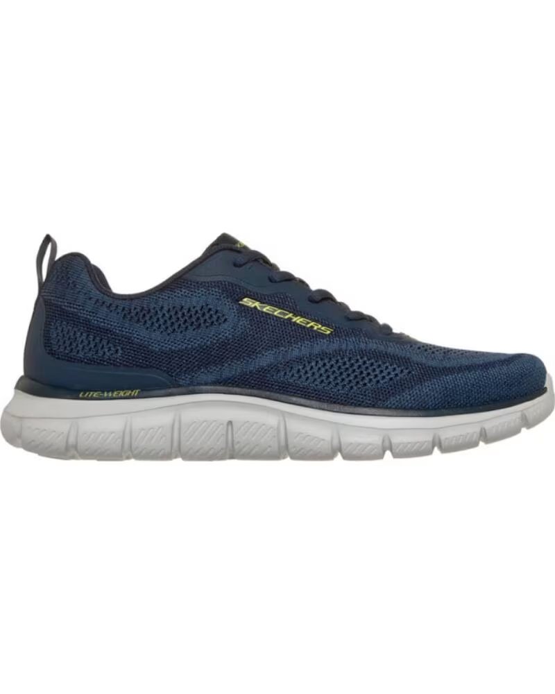 SKECHERS BASKETS TRACK POHLTER NAVY 233064 AZUL