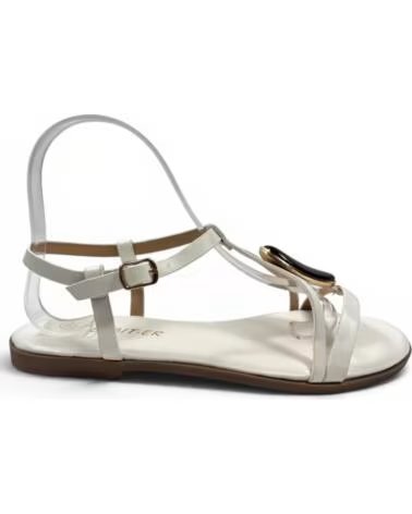 TIMBOS SANDALE PLATE 133377 BLANCO