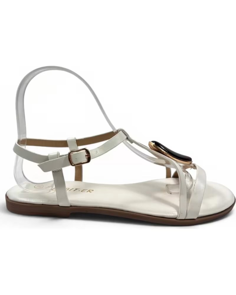 TIMBOS SANDALE PLATE 133377 BLANCO