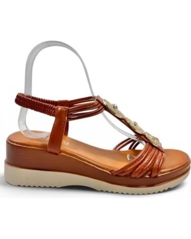 TIMBOS BEQUEME KEILSANDALE CAMEL 133373 MARRóN