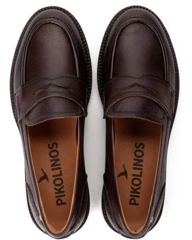 PIKOLINOS MOCASINES PARA MUJER W2L-3959 DEVA CAOBA