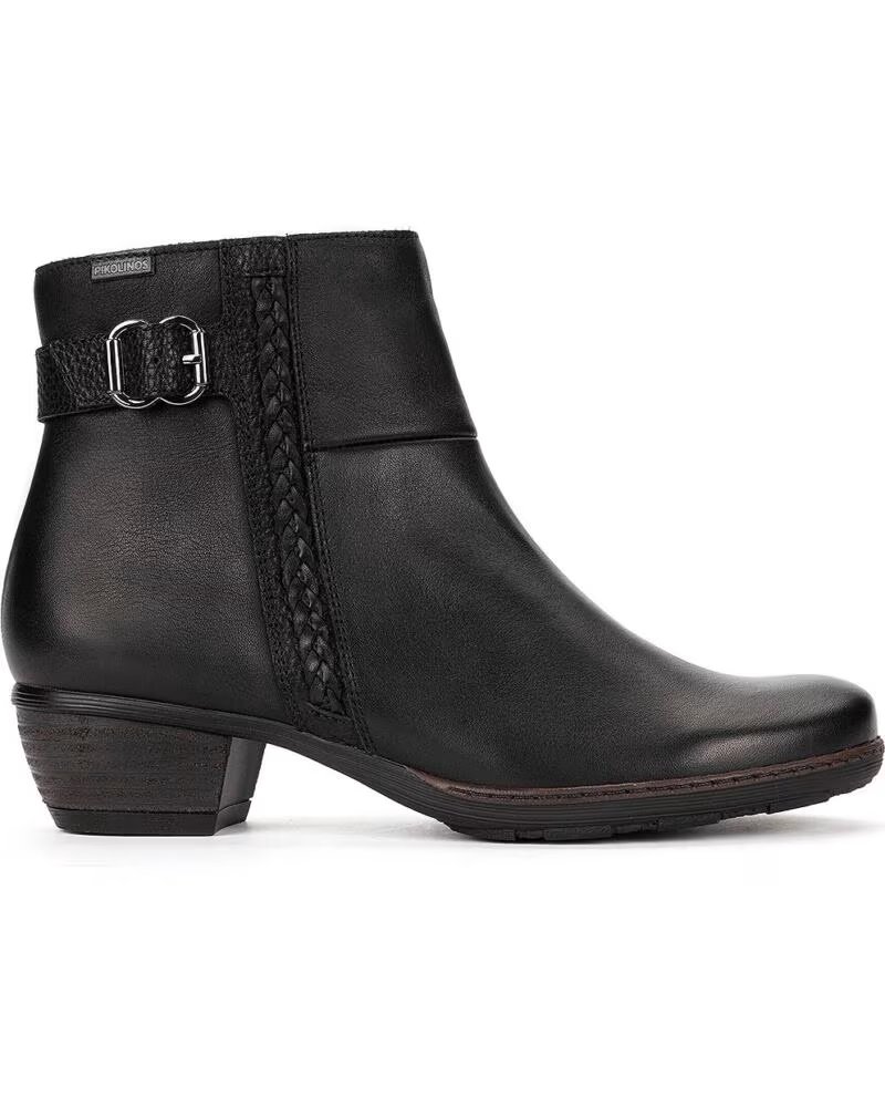 PIKOLINOS BOTINS PARA MULHER W7P-8501C1 UTIEL BLACK