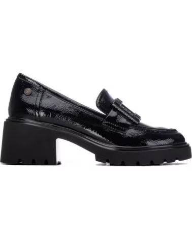 XTI MOCASÍN TACÓN ANCHO 146229 NEGRO