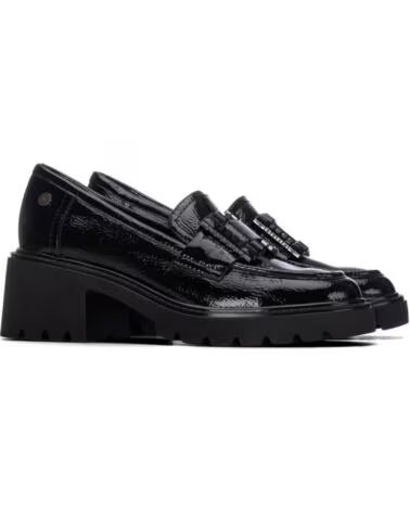 XTI MOCASÍN TACÓN ANCHO 146229 NEGRO
