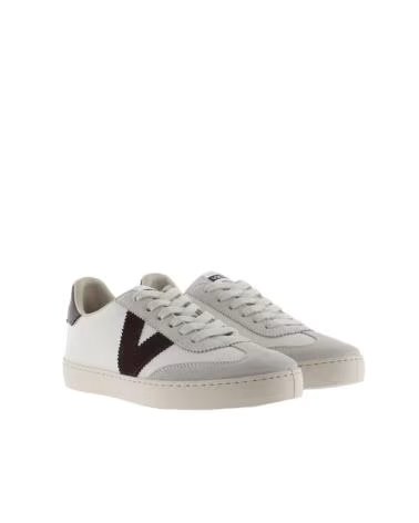 VICTORIA ZAPATILLAS BERLÍN CICLISTA DE PIEL BLANCO