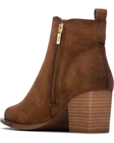 XTI BOTINES DE TACÓN 146103 EN COLOR CAMEL