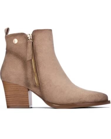XTI BOTINES DE TACÓN 146103 BEIGE