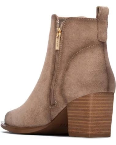 XTI BOTINES DE TACÓN 146103 BEIGE