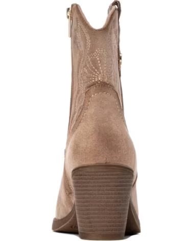 XTI BOTINES CAMPEROS DE MUJER 146105 ESTILO COWBOY BEIGE
