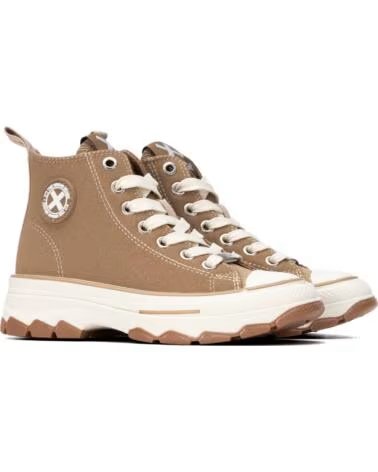 XTI ZAPATILLAS ESTILO BOTÍN 151321 EN COLOR TAUPE